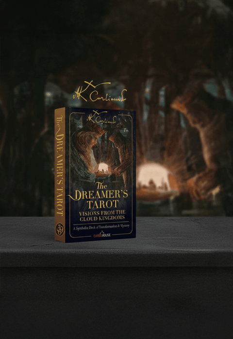 M.K.ČIURLIONIS: taro kortos „Vizijos iš debesų karalysčių“ + knygelė 7 kalbomis!