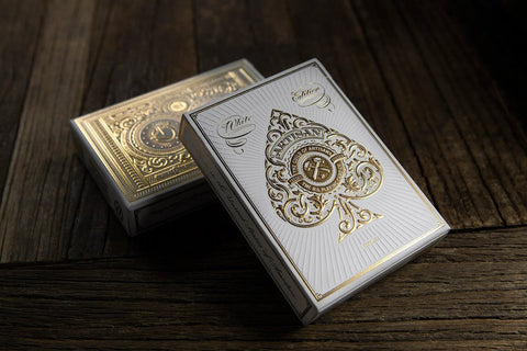 Theory11 Artisans kortos (Baltos) - OBUOLYS