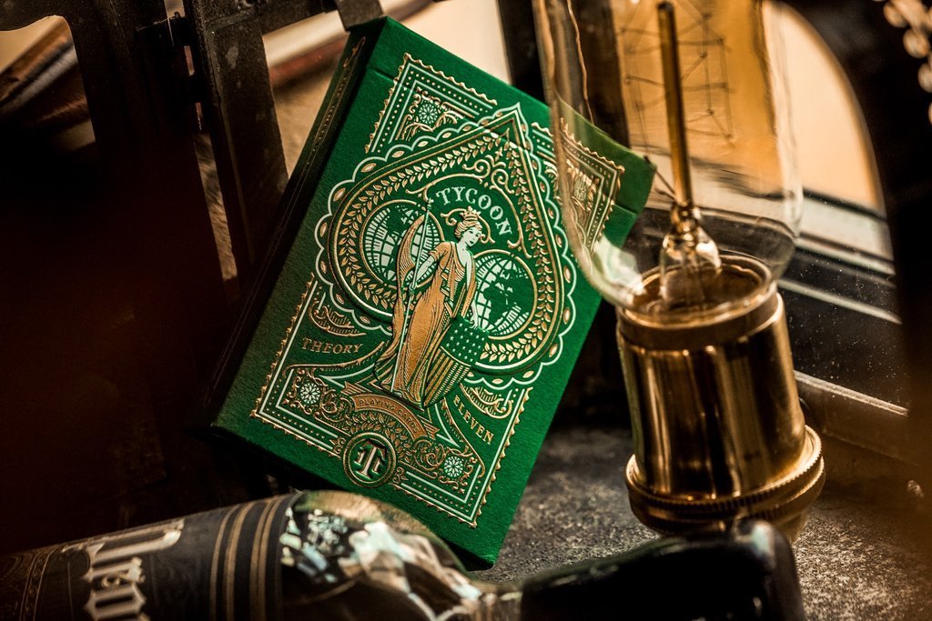 Theory11 Green Tycoon kortos - OBUOLYS