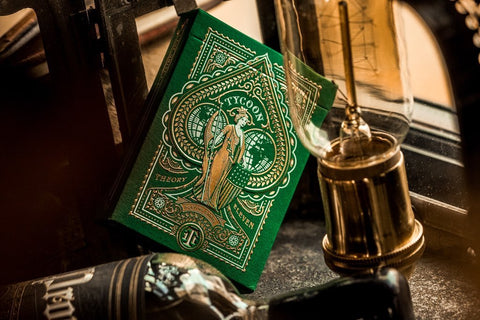 Theory11 Green Tycoon kortos - OBUOLYS