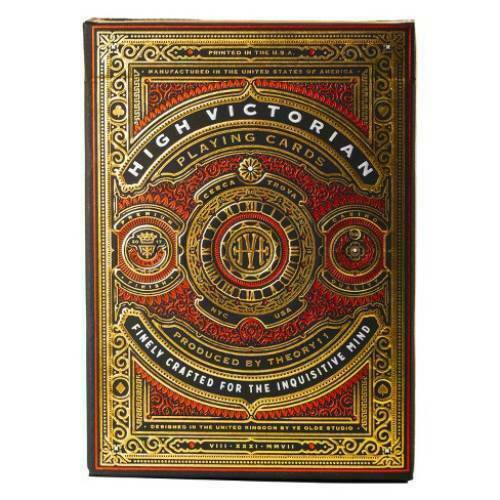 Theory11 High Victorian Kortos (Raudonos) - OBUOLYS