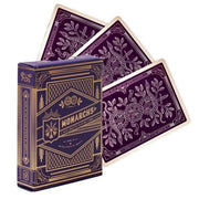 Theory11 Monarchs kortos (Violetinės) - OBUOLYS