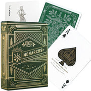 Theory11 Monarchs kortos (Žalios) - OBUOLYS