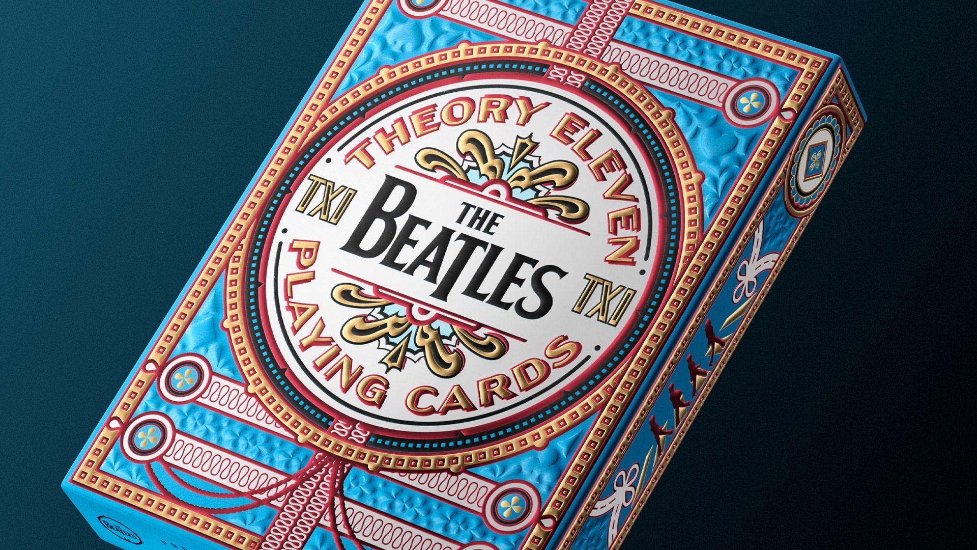 Theory11 The Beatles žaidimo kortos (mėlynos) - OBUOLYS