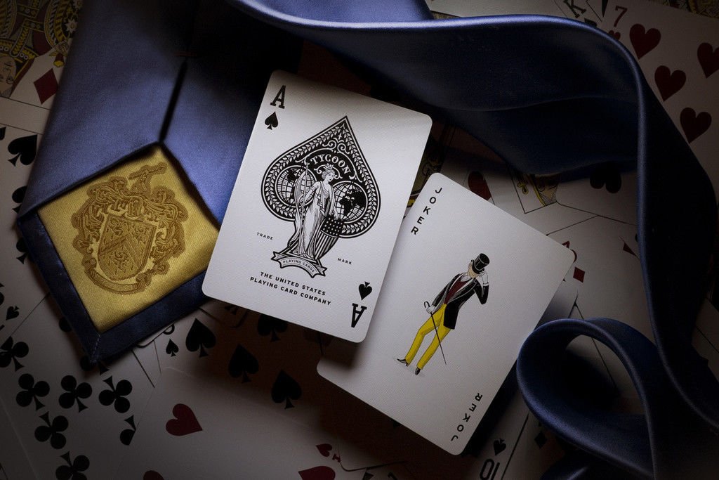Theory11 Tycoon kortos (Mėlynos) - OBUOLYS
