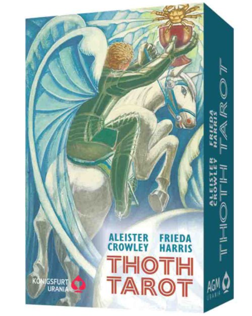 Thoth Tarot Aleister Crowley De Luxe kortos AGM - OBUOLYS
