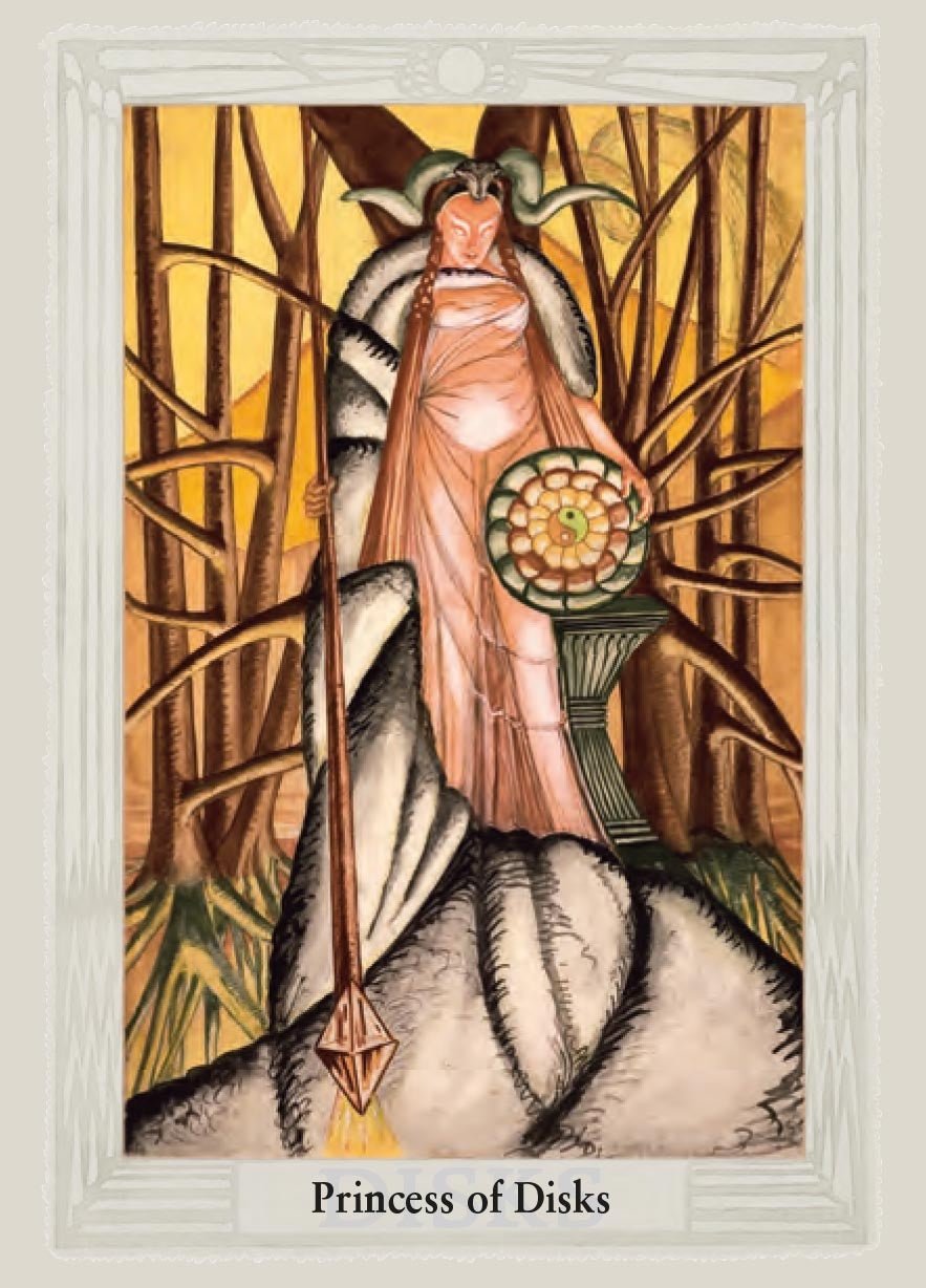 Thoth Tarot Aleister Crowley De Luxe kortos AGM - OBUOLYS