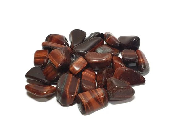 Tigro akies akmuo raudonas (500 g.) Lo Scarabeo - OBUOLYS