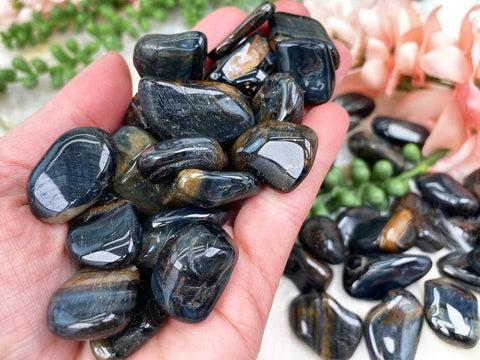 Tigro Akis – Mėlyna (24 vnt. S dydžio) Ancient Wisdom - OBUOLYS