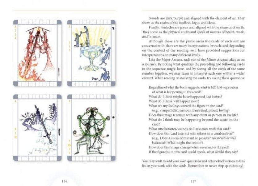 Transparent Tarot kortos 2 - asis leidimas Schiffer Publishing - OBUOLYS