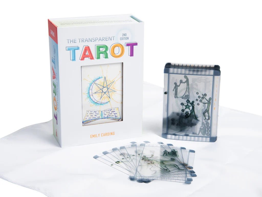 Transparent Tarot kortos 2 - asis leidimas Schiffer Publishing - OBUOLYS