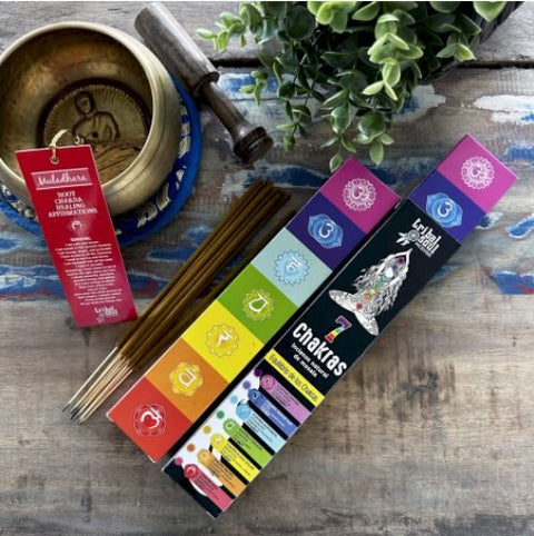 Tribal Soul smilkalai – 7 čakros su kortele Hari Darshan - OBUOLYS