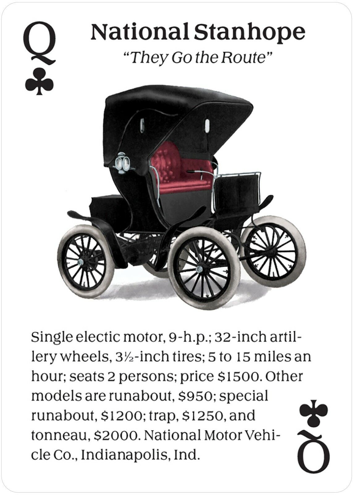 Turn Of The Century Motor Cars žaidimų kortos Us Games Systems - OBUOLYS
