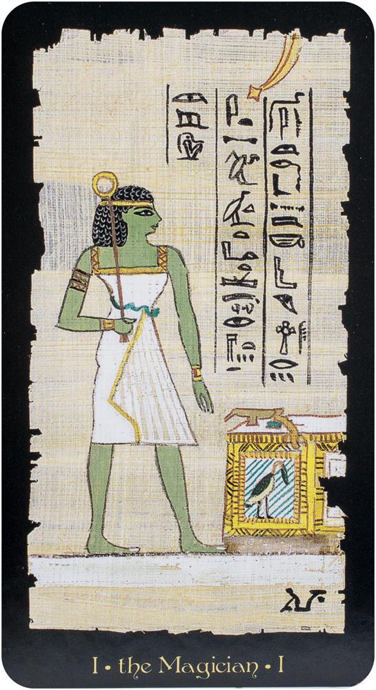 Egyptian Tarot Grand Trumps kortos Lo Scarabeo