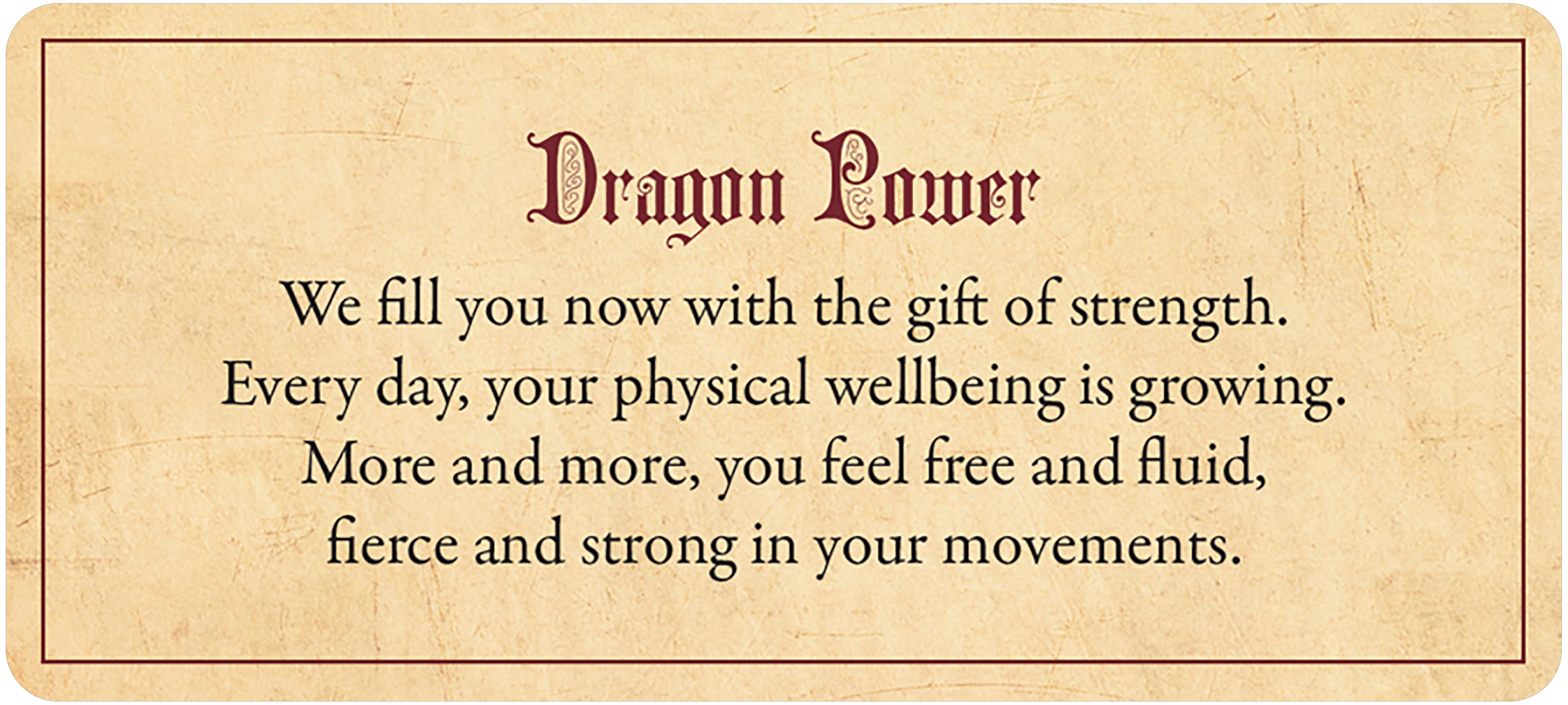 Dragon Magick Oracle kortos Blue Angel