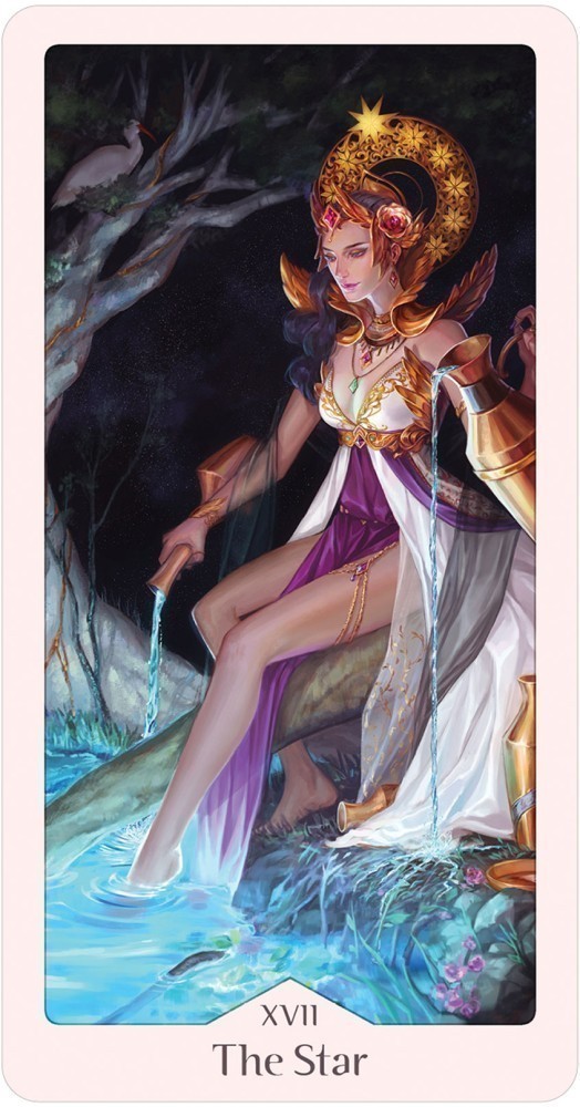 HEAVENLY BLOOM TAROT: gamtos ir fantazijos įkvėpta taro kaladė