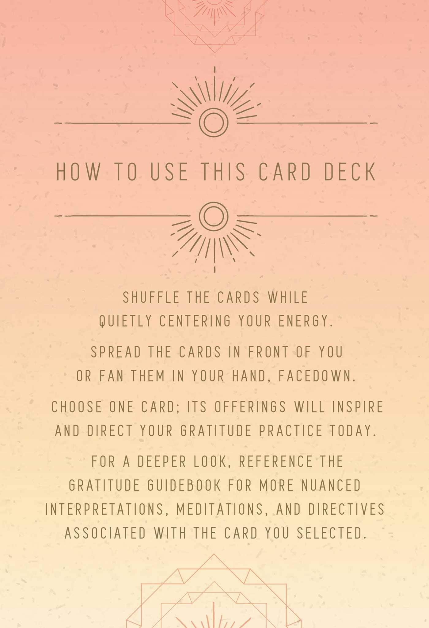 Gratitude Inspirational kortos Insight Editions