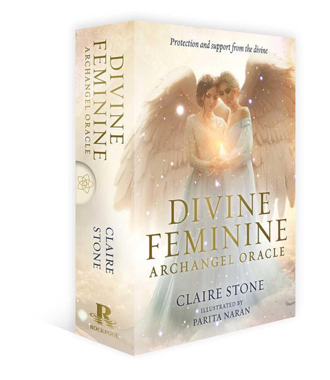 Divine Feminine Archangel orakulo kortos Rockpool Publishing