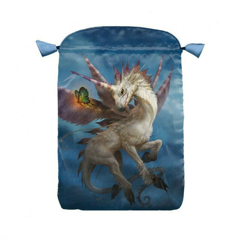 Unicorns satininis maišelis kortoms Lo Scarabeo - OBUOLYS