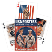 USA Posters Of World Wars I And II žaidimų kortos Us Games Systems - OBUOLYS