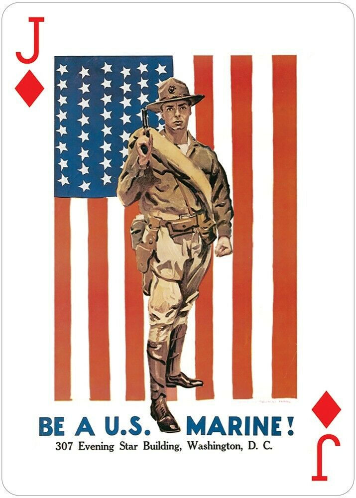 USA Posters Of World Wars I And II žaidimų kortos Us Games Systems - OBUOLYS