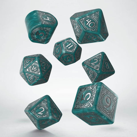 Viking modern dice set: Mjolnir kauliukų rinkinys
