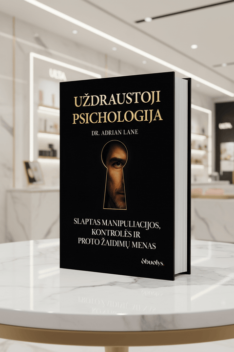 SLAPTOSIOS PSICHOLOGIJOS RINKINYS: išmok manipuliacijų meno ir perprask žmonių elgesį