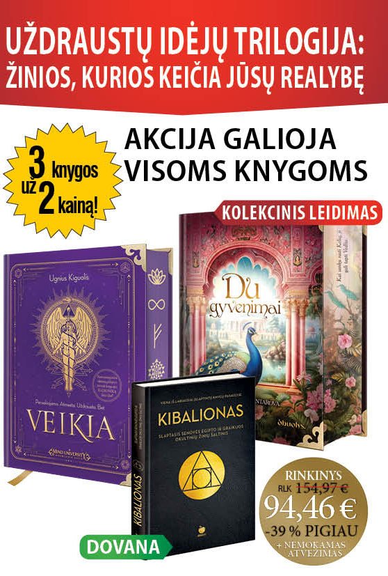 UŽDRAUSTŲ IDĖJŲ TRILOGIJA: ŽINIOS, KURIOS KEIČIA JŪSŲ REALYBĘ - OBUOLYS
