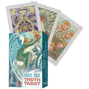 Thoth Tarot Aleister Crowley De Luxe kortos agm