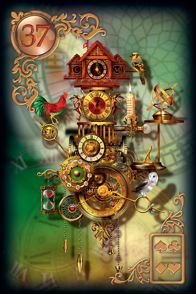 Gilded Reverie Lenormand kortos US Games Systems
