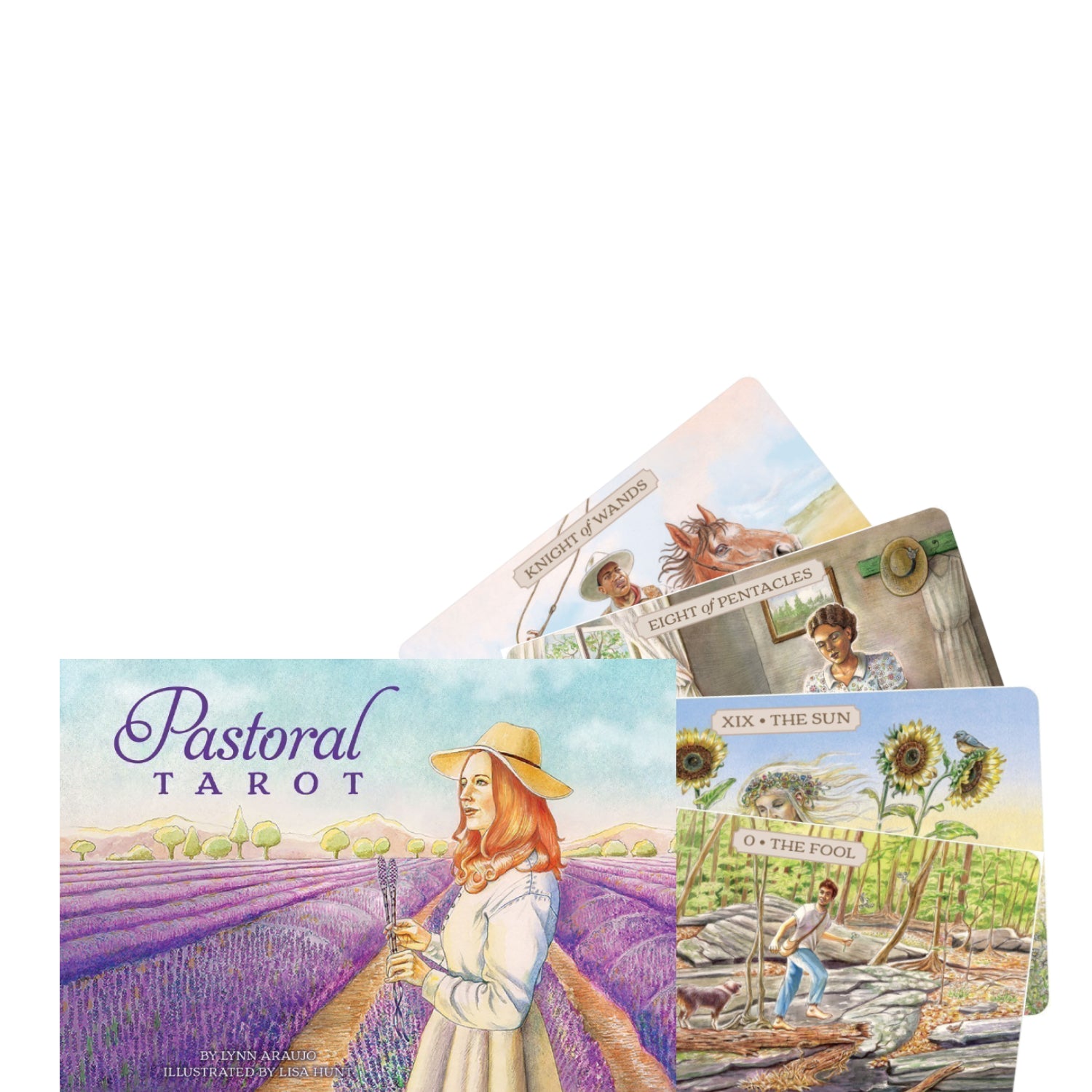 PASTORAL TAROT: ramybės ir gamtos įkvėptos taro kortos + knyga