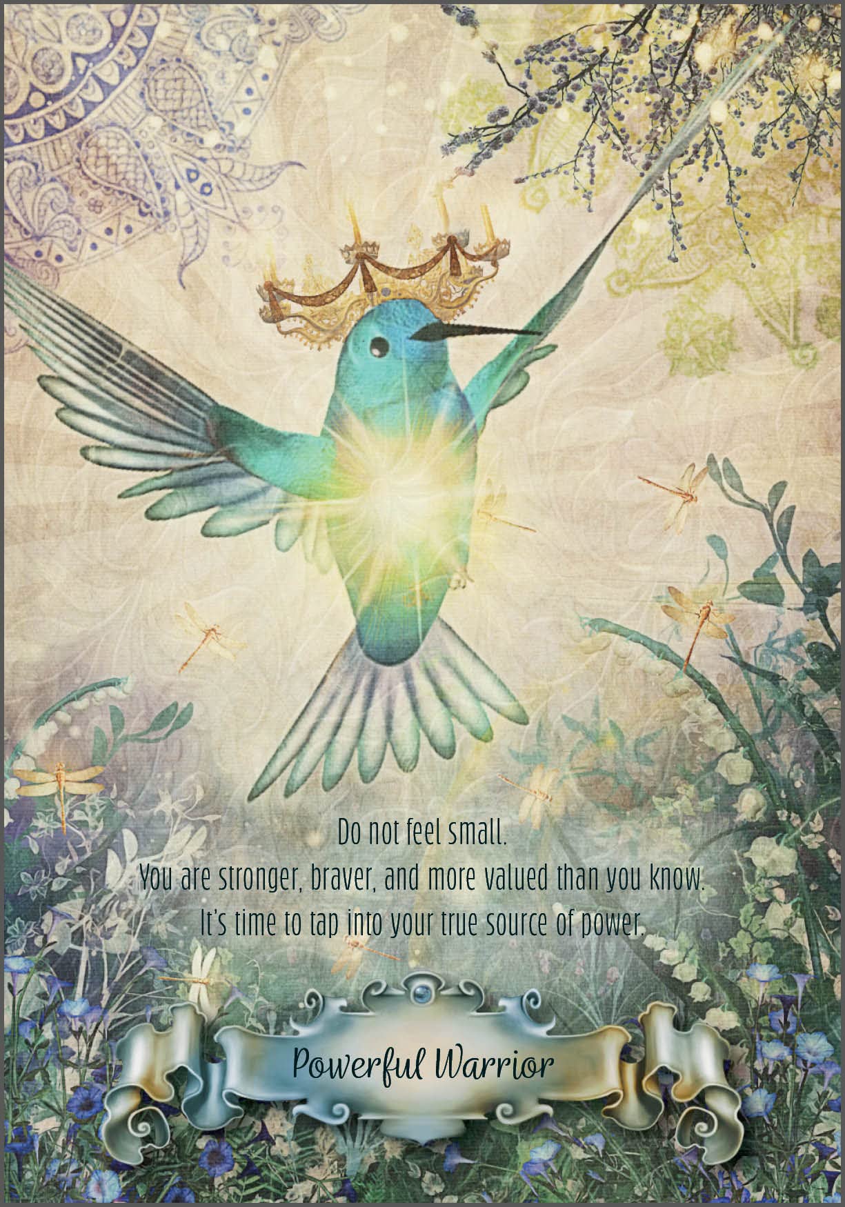 Hummingbird Wisdom Oracle kortos Schiffer Publishing