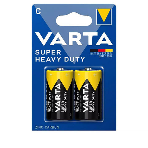 Varta C Super Heavy Duty (2014) baterijos, 2 vnt. - OBUOLYS