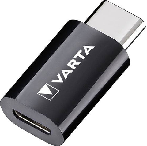 Varta Charge & sync Micro USB - USB type C 57945 adapteris - OBUOLYS