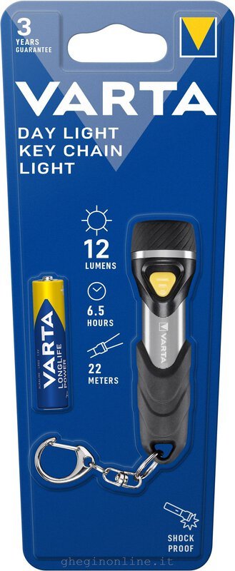 Varta Day Light Key Chain Light 16605 žibintuvėlis - raktų pakabutis - OBUOLYS