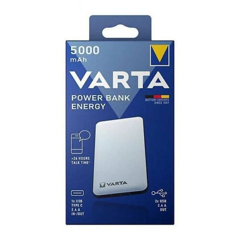 Varta Power bank Energy 5000mAh 57975 išorinė baterija (powerbank) - OBUOLYS