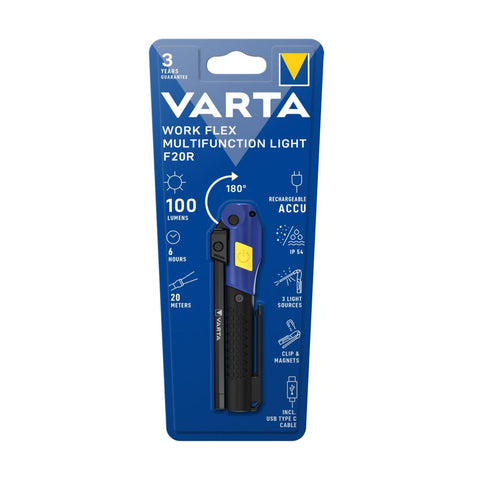 Varta Work Flex Multifunction Light F20R žibintas - OBUOLYS