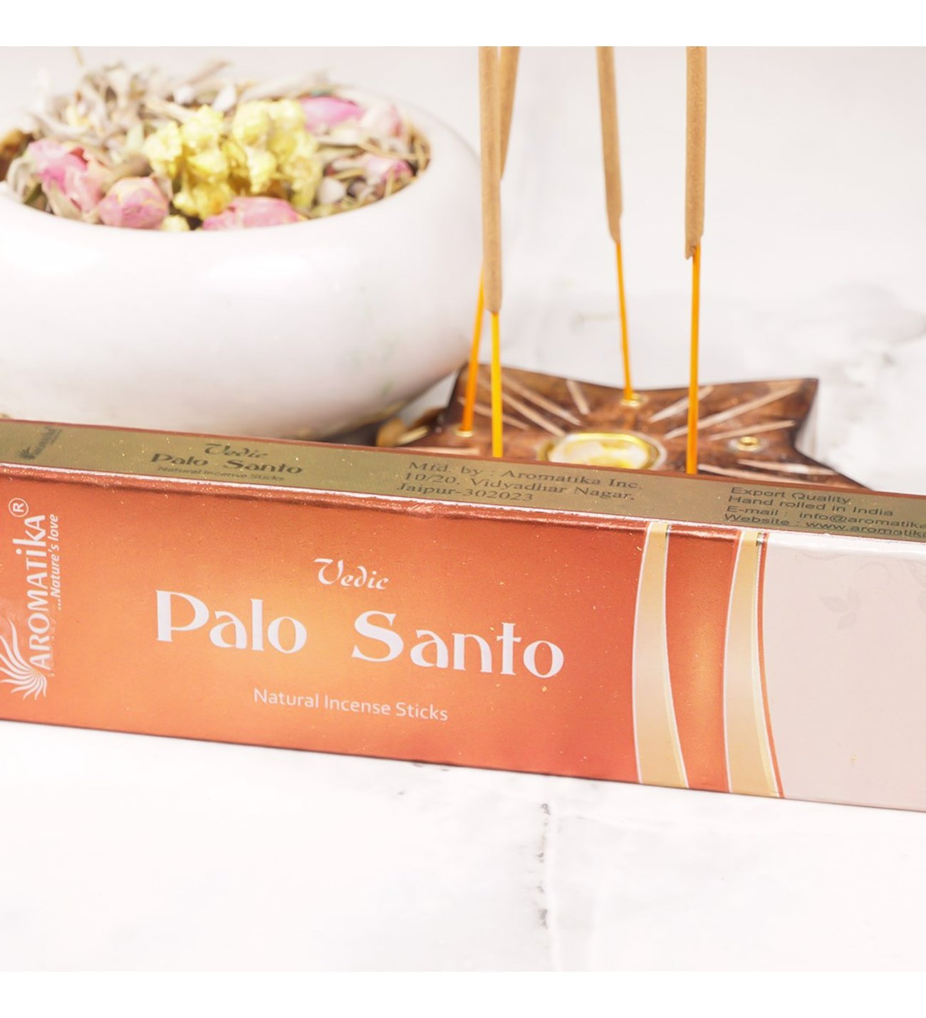 Vedic Palo Santo Natūralūs smilkalai Aromatika - OBUOLYS