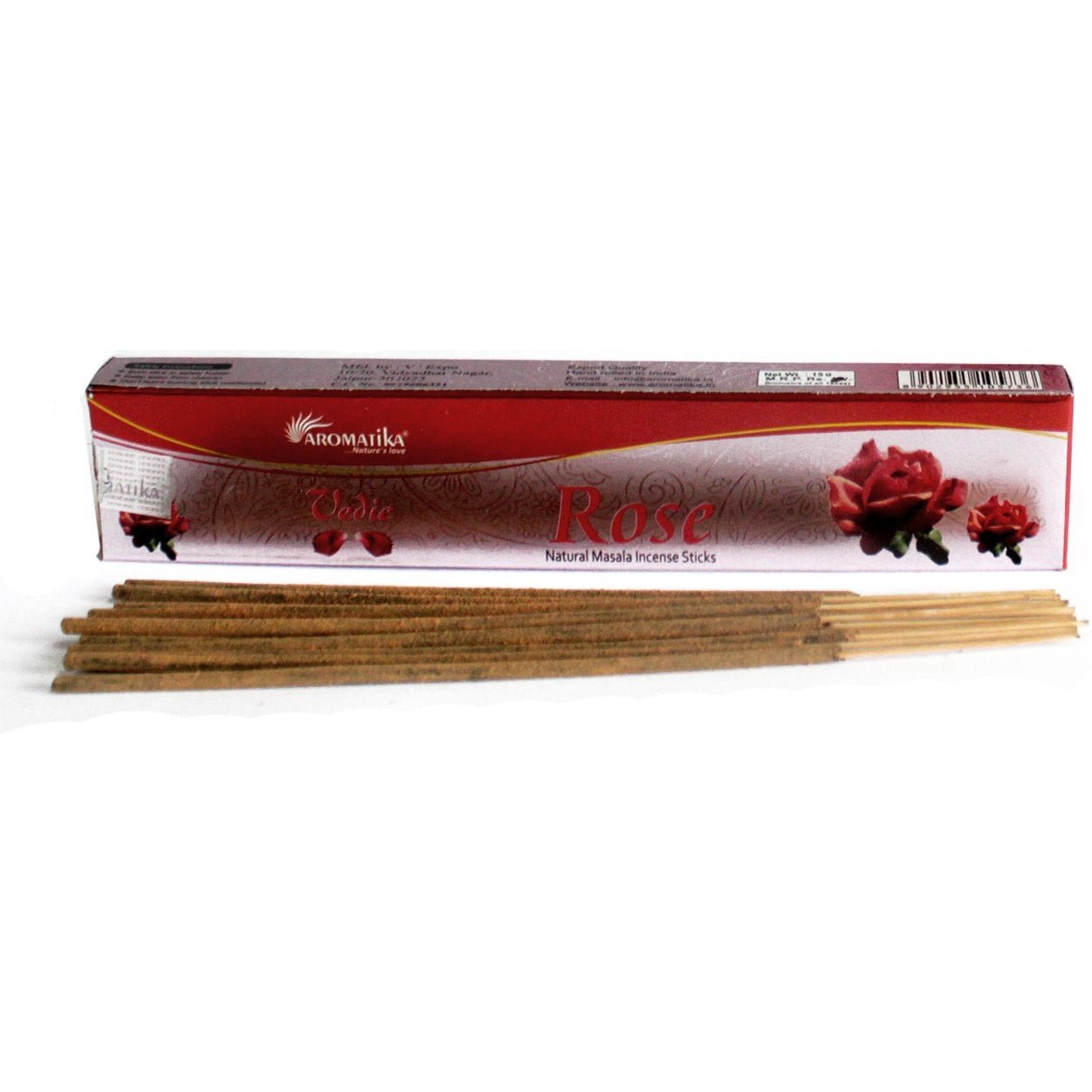 Vedic Rose Natūralūs smilkalai Aromatika - OBUOLYS