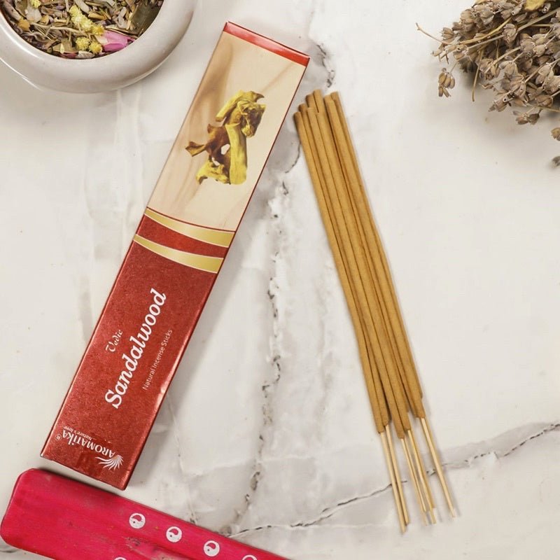 Vedic Sandalwood Natūralūs smilkalai Aromatika - OBUOLYS
