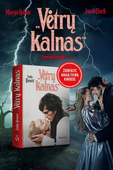 kalnas tarp mūsų knyga Vėtrų Kalnas - Aistra, Kerštas ir Mei | Emily Brontë