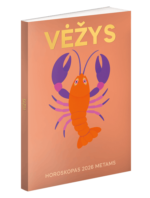 VĖŽYS: išsamus asmeninis Jūsų horoskopas 2026 metams - OBUOLYS