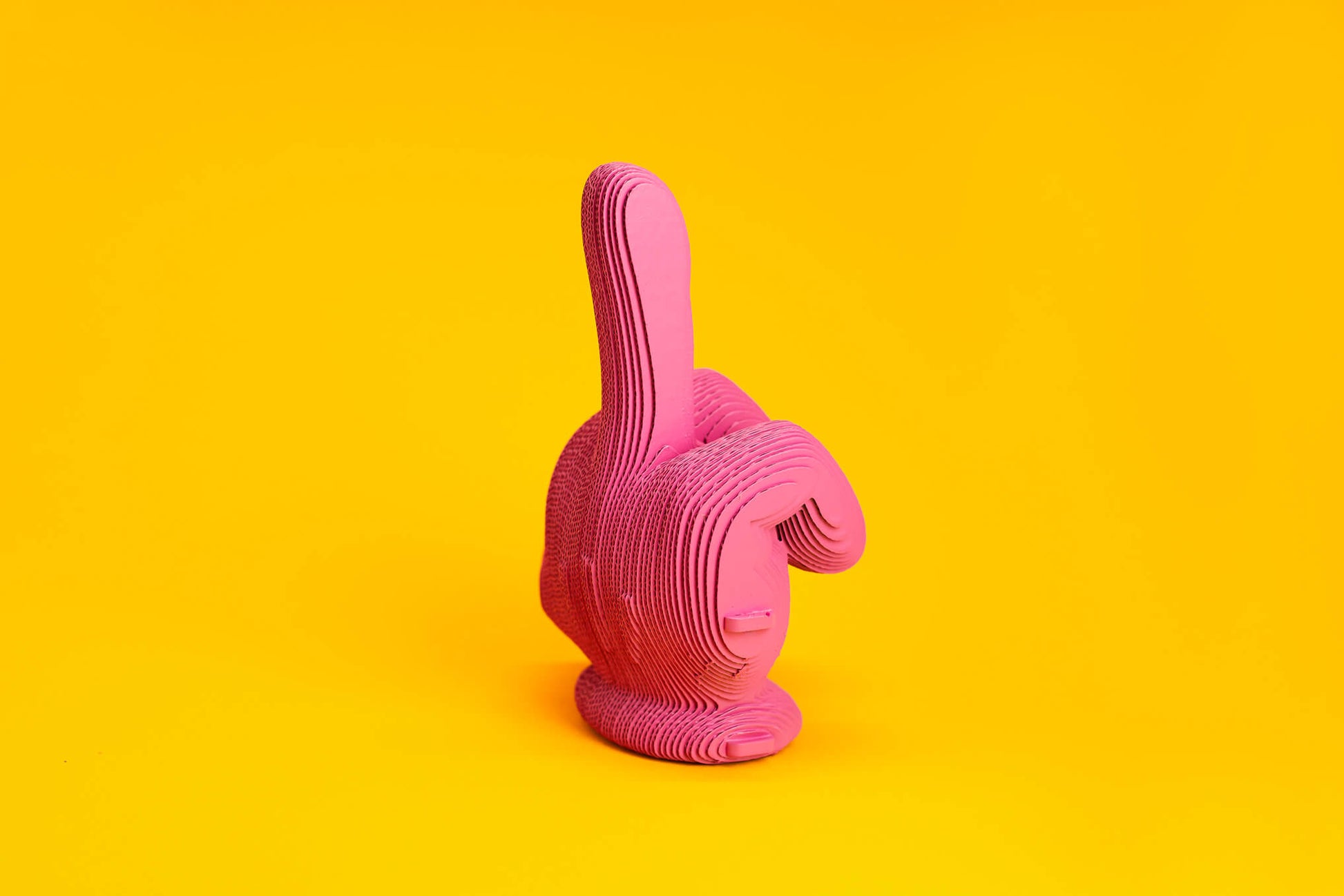 VIDURINIS PIRŠTAS: surenkama 3D dėlionė - skulptūra - OBUOLYS