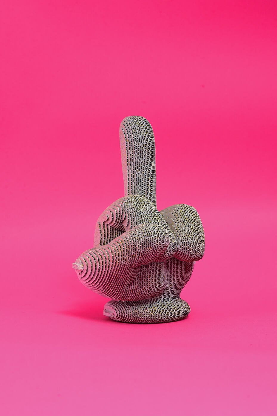 VIDURINIS PIRŠTAS: surenkama 3D dėlionė - skulptūra - OBUOLYS