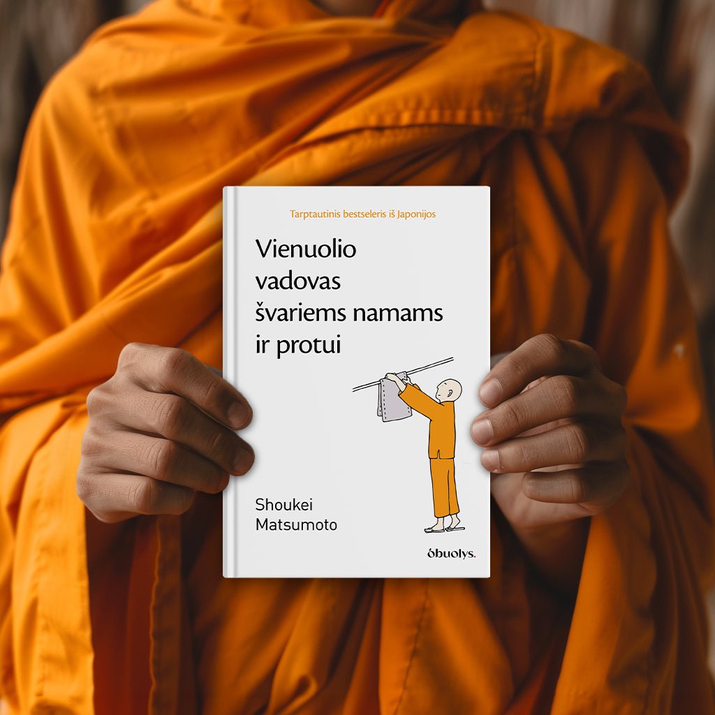 VIENUOLIO VADOVAS ŠVARIEMS NAMAMS IR PROTUI: tarptautinis bestseleris iš Japonijos - OBUOLYS