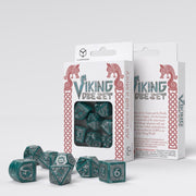 Viking modern dice set: Mjolnir kauliukų rinkinys - OBUOLYS