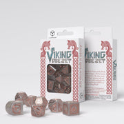 Viking modern dice set: Niflheim kauliukų rinkinys - OBUOLYS