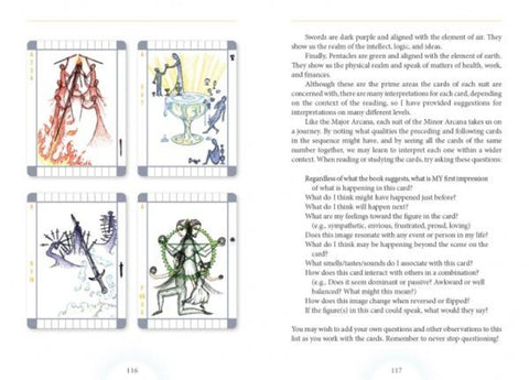 Transparent Tarot kortos 2-asis leidimas Schiffer Publishing