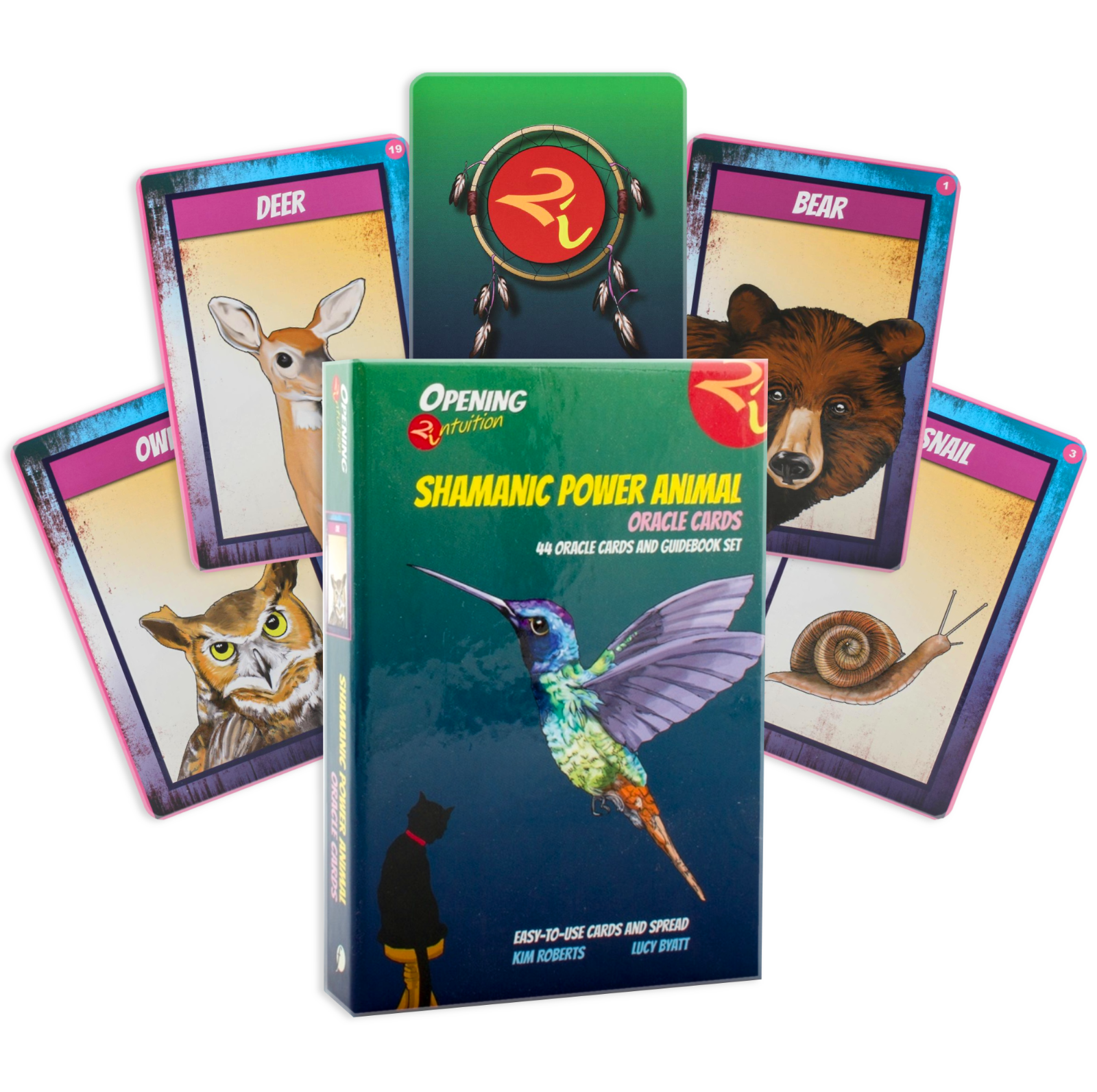 Shamanic Power Animal Oracle kortos Findhorn Press