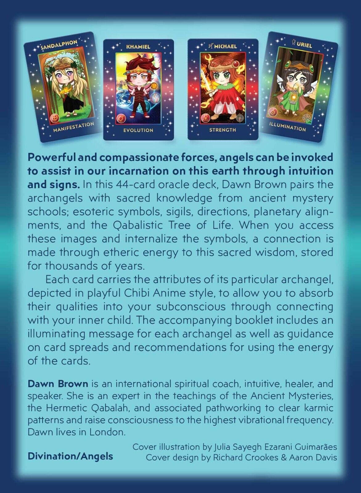 Chibi Anime Angel kortos Findhorn Press